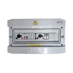 Tablou fotovoltaic echipat 2 stringuri, IP65, ETI