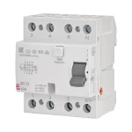 Intrerupator diferential RCCB 4P 63A, 100mA, tip A, ETI