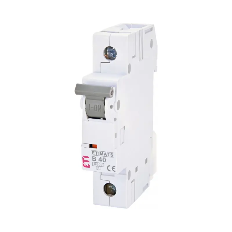 002111516 Siguranță automată AC 1P 16A B 6kA ETIMAT 6 ETI - Image 1