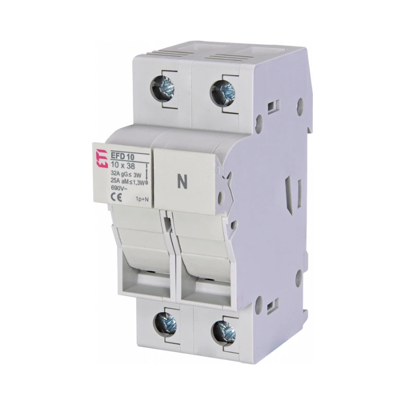 002540002 Separator modular fuzibile AC 1P+N 32A 10x38 EFD10, ETI - Image 1
