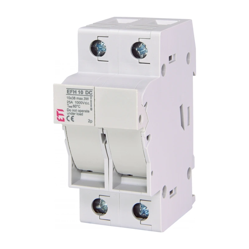 002540203-1 Separator fuzibil DC 2P 25A, 10x38mm, EFH 10 DC, ETI - Image 1