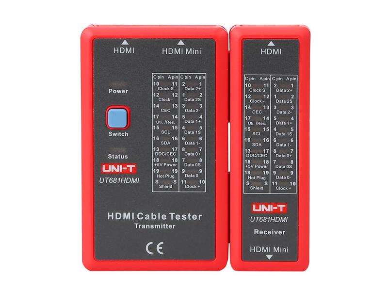 07750135 Tester cablu UNI-T UT681 HDMI - Image 1