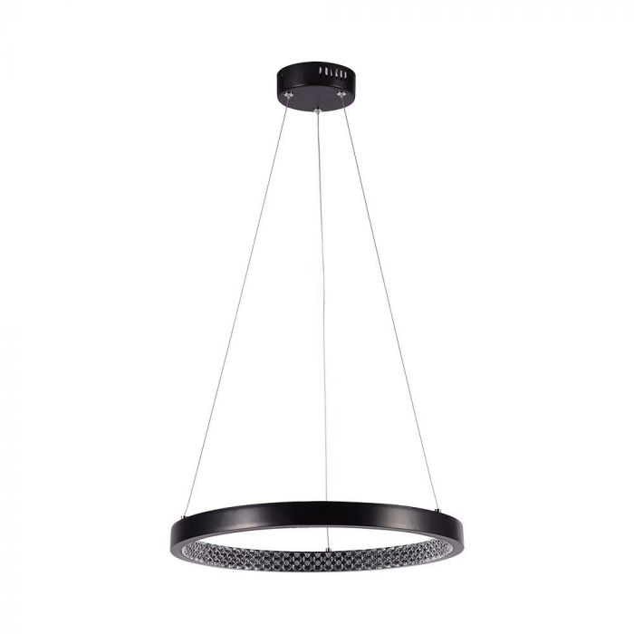 10052-p1 19W LED Lampă de Design Suspendată Neagră 3000K - Image 1