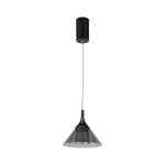 9W LED Lampă de Design Suspendată (19.5*17.5*100CM) Neagră 4000K