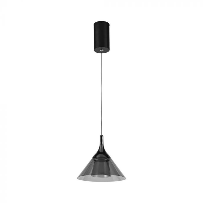 10081-p1_1 9W LED Lampă de Design Suspendată (19.5*17.5*100CM) Neagră 3000K - Image 1
