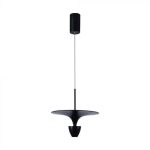9W LED Lampă de Design Suspendată (30*320*100CM) Black 3000K