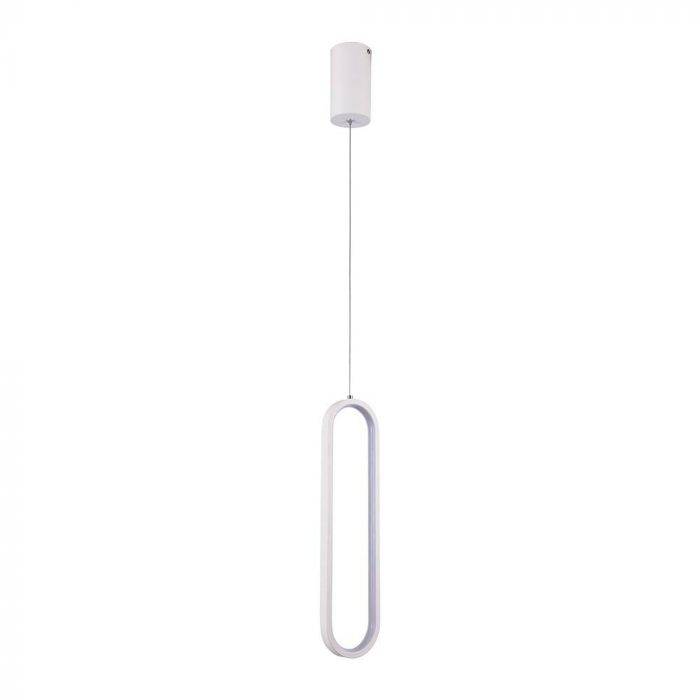 10091-p1_1 13W LED Lampă Suspendată 40CM 4000K Corp Alb - Image 1