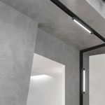 14W LED Magnetic Lampă Lineară 6400K Corp Negru