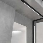 22W LED Magnetic Lampă Lineară 6400K Corp Negru