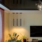 15W LED Magnetic Pendul 4000K Corp Negru