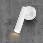 2W LED Spot Rotund Montaj pe Perete 4000K Corp Alb