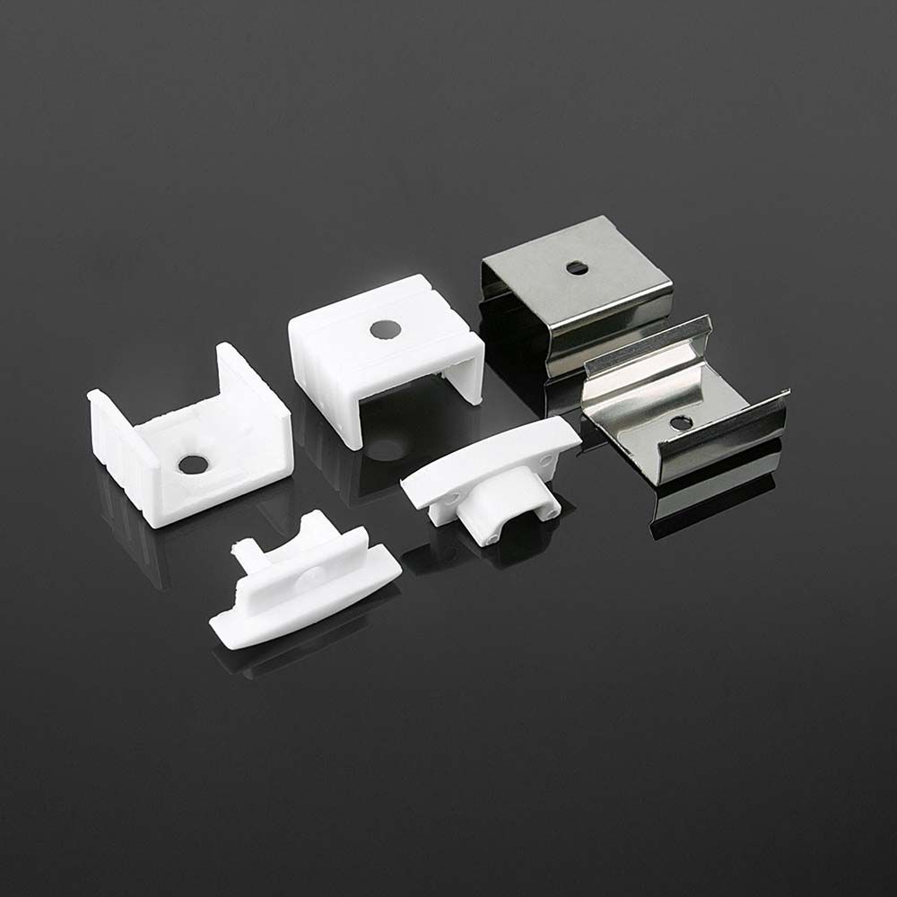 10320-2 Profil Aluminiu Pentru Bandă LED 2000* 24.7*7mm Aspect lăptos - Image 1