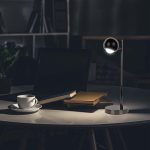 6W LED Lampă de Masă Corp Negru 3000K