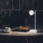 6W LED Lampă de Masă Corp Alb 3000K