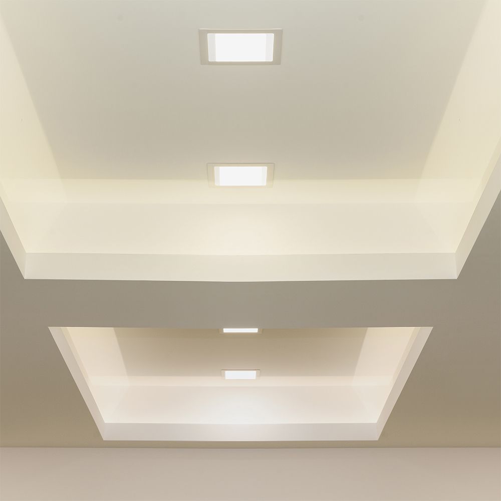 10486-2 18W LED Panou Încastrat Pătrat 3000K - Image 1