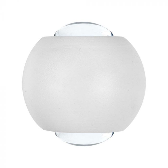 10585-p1 2W LED Lumină de Perete Sus Jos 3000K Corp Alb IP54 - Image 1
