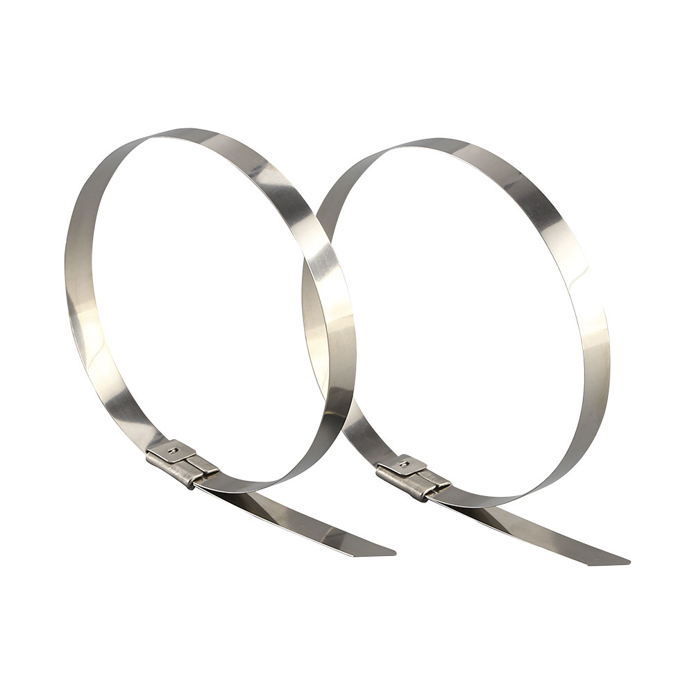 11188-2 Colier cablu Metalic Inoxidabil 4.6 x 200mm 100buc/pac - Image 1