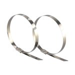 Colier cablu Metalic Inoxidabil 4.6 x 350mm 100buc/pac