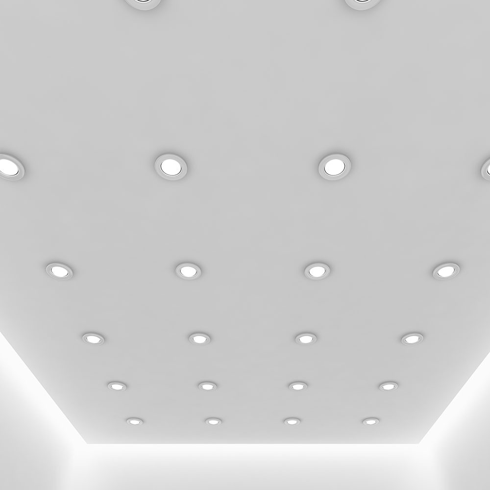 1424-2 Downlight LED 10W Bluetooth Dimabilă și Rezistentă la foc ramă schimbabilă IP65 - Image 1