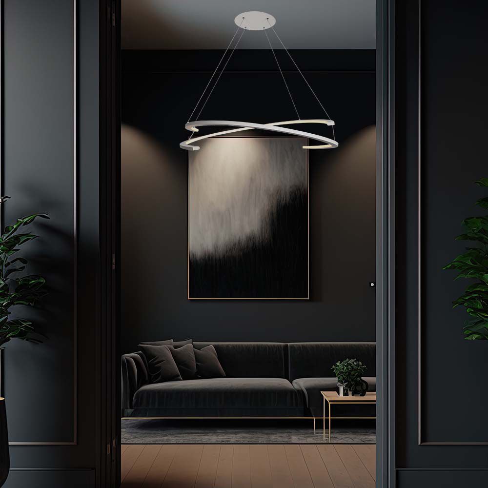 14987-2 48W LED Designer Corp Suspendat 800*1200mm Dimabil 4000K Alb - Image 1