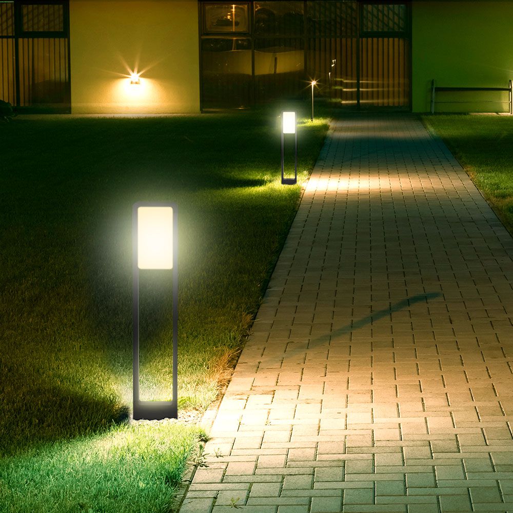 20115-3 Bollard Lamp 10W LED Cip SAMSUNG Corp Negru IP65 6400K - Image 1