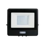 30W Proiector LED cu Senzor PIR Cip SAMSUNG Corp Negru 3000K