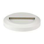 2W LED Lumină pentru Treaptă Corp Alb Rotund 3000K