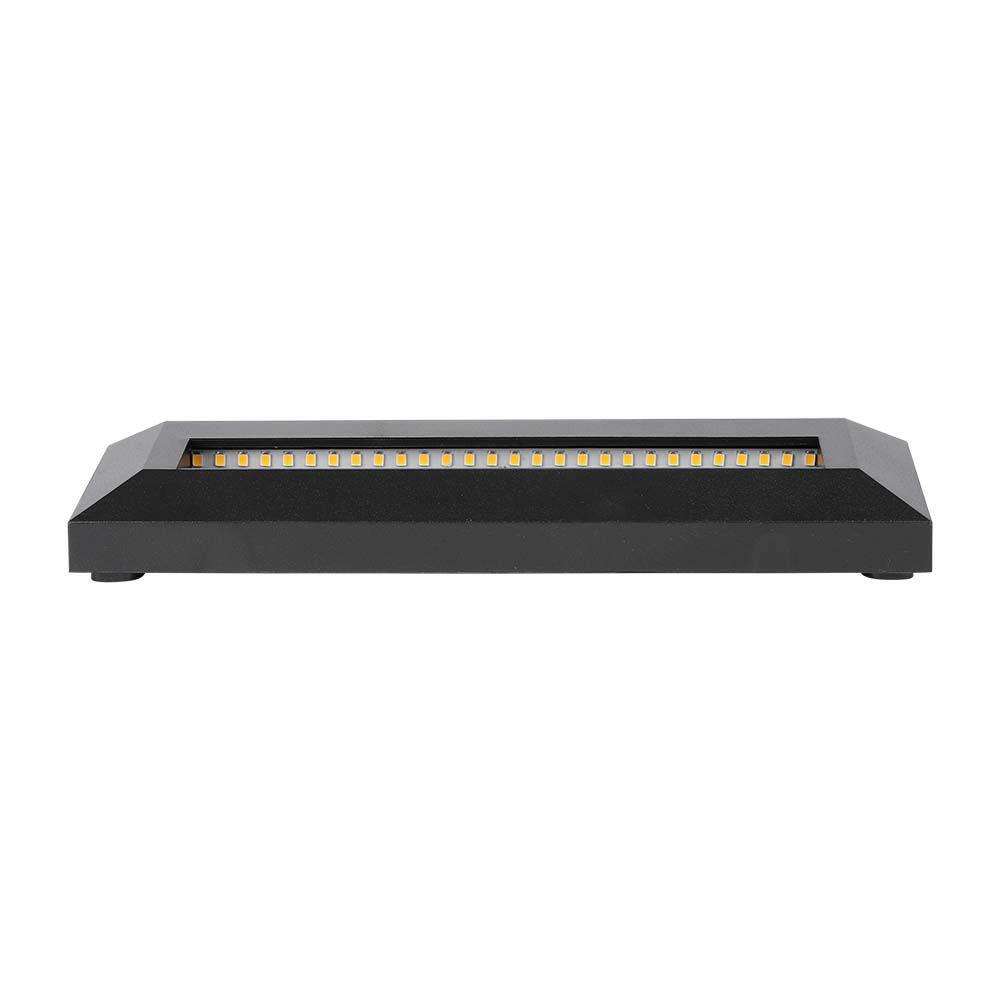 211328-2 3W LED Lumină pentru Treaptă Corp Negru Dreptunghiular 4000K - Image 1