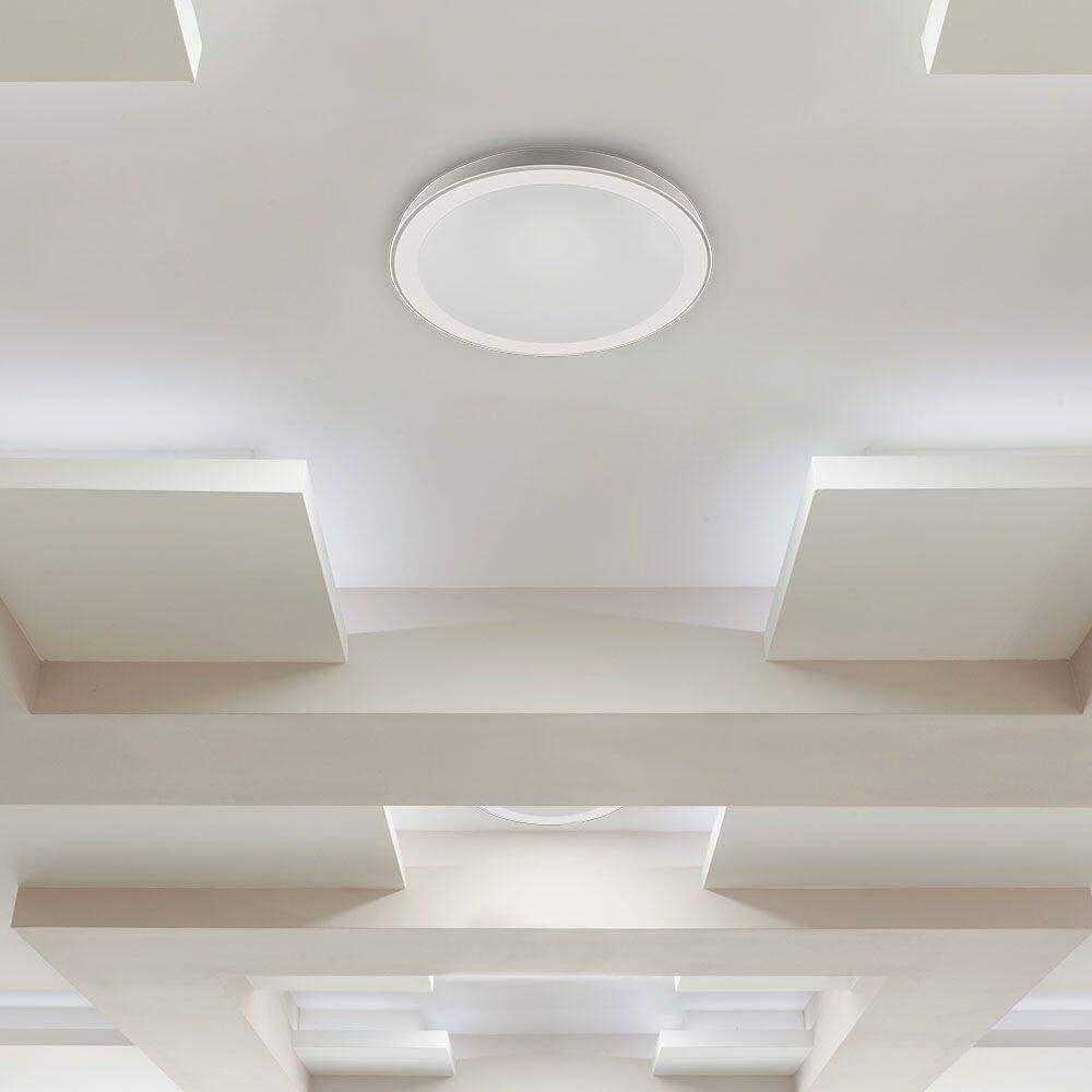 2114761-2 20W-40W-20W Plafonieră LED Designer Cu Telecomandă CCT Culoare Interschimbabilă Φ400 70mm - Image 1