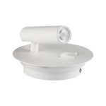 3W+6W LED Lampă Hotel Side Albă 3000K