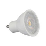 Spot LED Cip SAMSUNG GU10 6W  Ripple Plastic 110°D 3000K