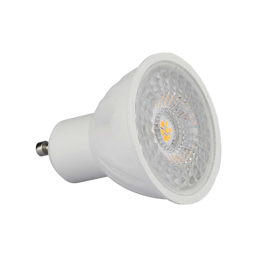 21192-2 Spot LED Cip SAMSUNG GU10 6W Ripple Plastic 110°D 3000K - Image 1