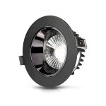 LED Downlight Cip SAMSUNG 20W COB cu Reflector Carcasă Neagră 3000K