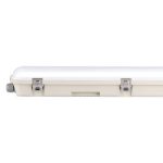 Lampă LED Rezistenta la Apă M-Series 1200mm 36W 6500K cu Chit de Emergenta PC/PC SS Clip 120lm/W