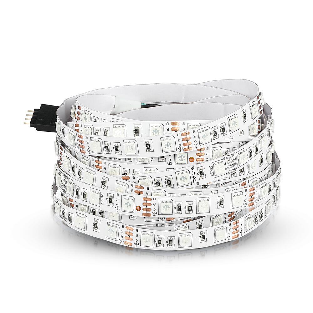 212120-2 Bandă LED SMD5050 60 LEDs RGB Non-waterproof - Image 1