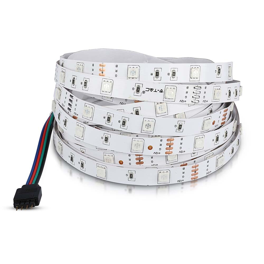 212124-2 Bandă LED SMD5050 30 LEDs RGB IP20 - Image 1
