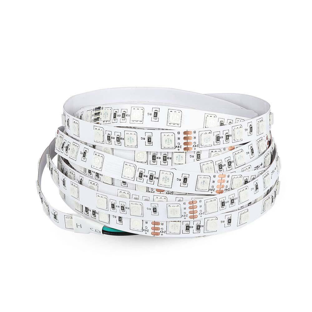 212591-2 Bandă LED SMD5050 60 LEDs 24V RGB IP20 5M - Image 1
