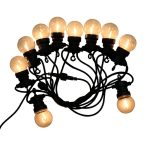 Ghirlandă LED 5m 10 Becuri 3000K