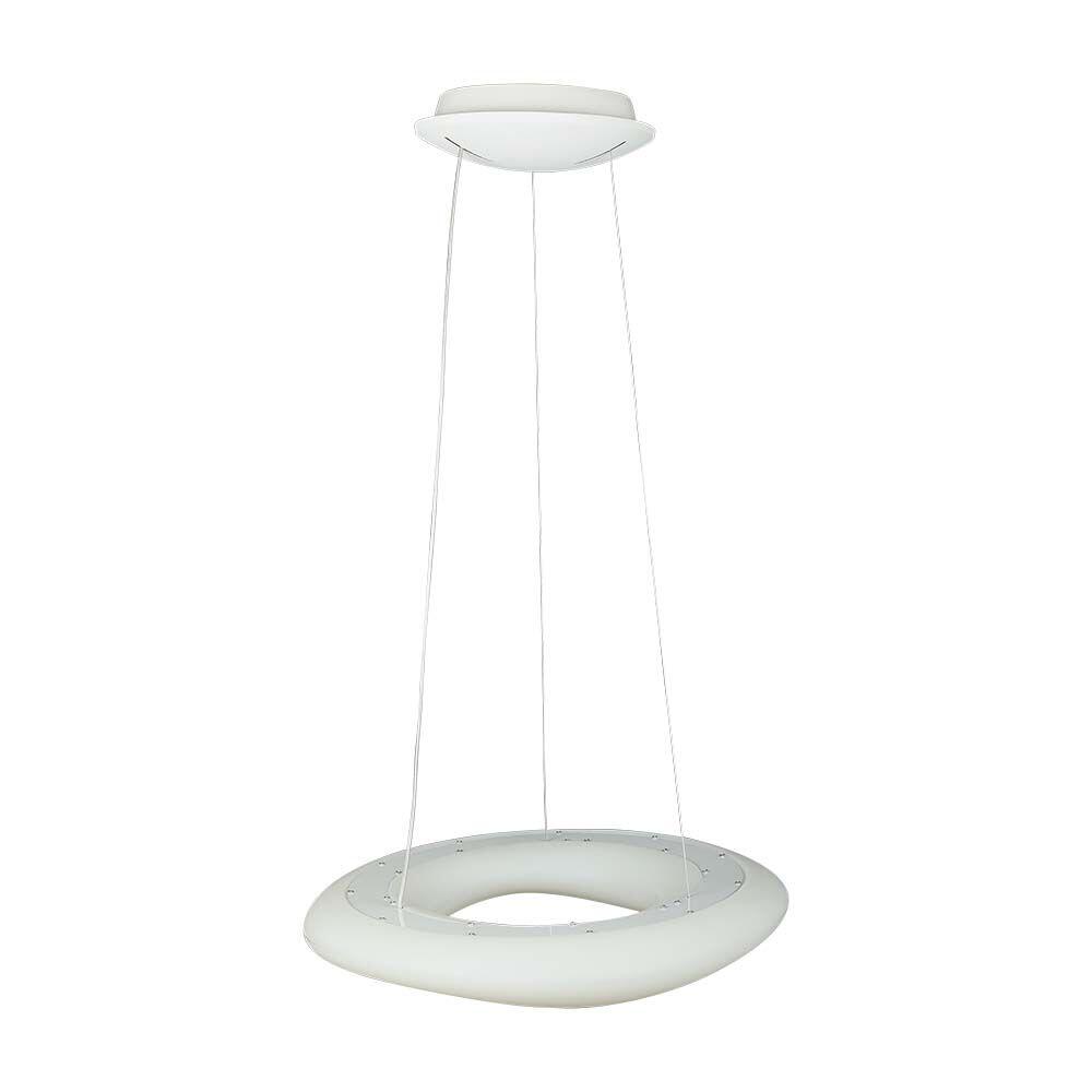 213959-2 36W Pendul Rotund Culoare Interschimbabilă D:600*H2000 Dimabil Alb - Image 1