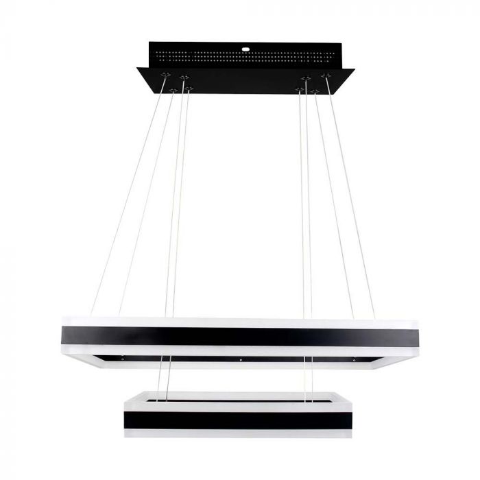 213987-p1 113W Soft Light Candelabru Dimabil Negru 3000K - Image 1
