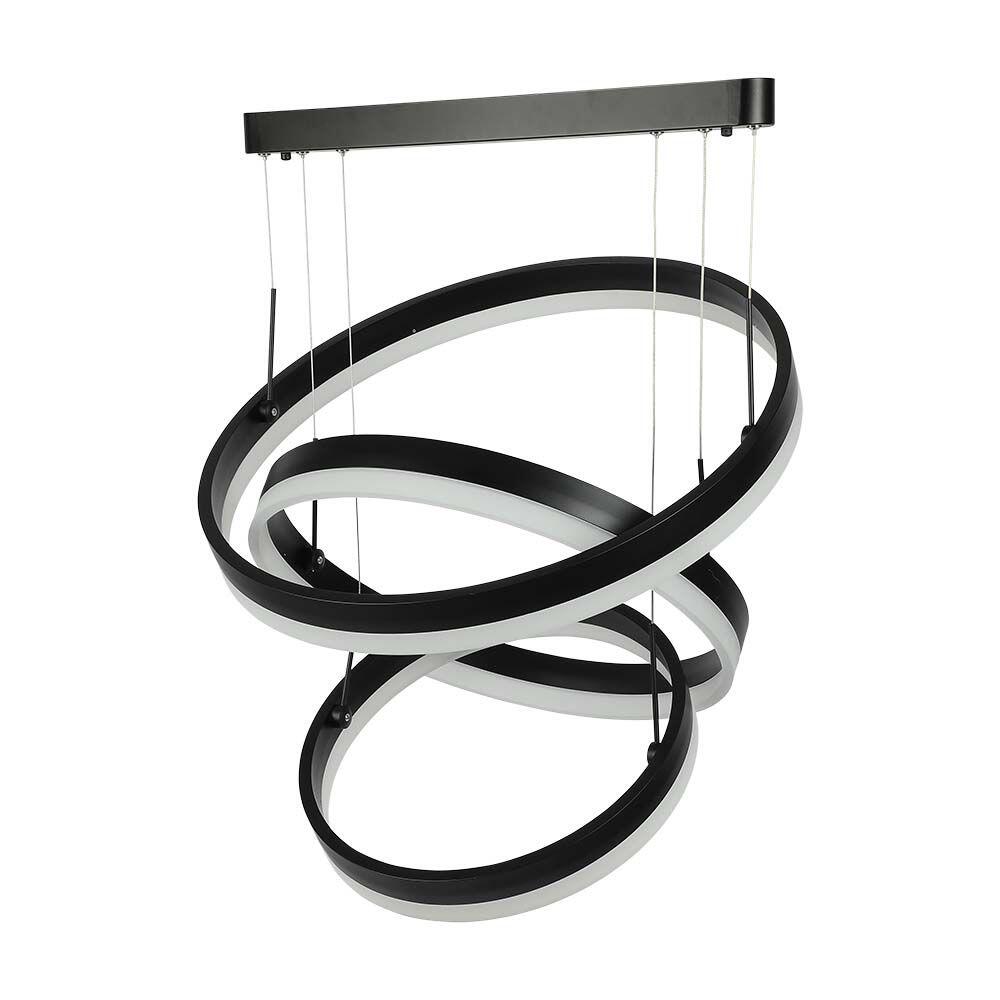 213990-2 86W Soft Light Candelabru Dimabil Negru 3000K - Image 1