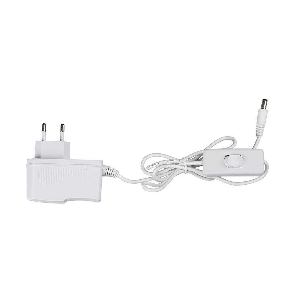 2140321-2 20W LED Designer Lampă de Masă cu Stecher EU + Întrerupător Alb 3000K - Image 1