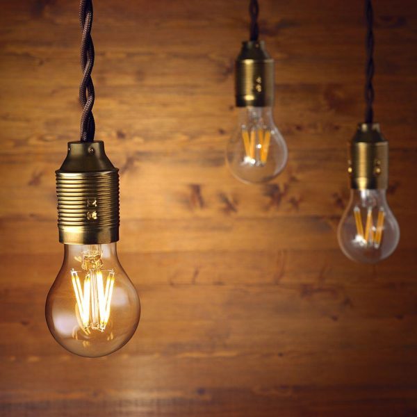 Bec LED 6W Filament E27 A60 Clear Cover 3000K