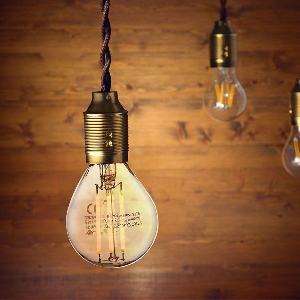 Bec LED 4W Filament  E14 P45 Clear Cover 3000K