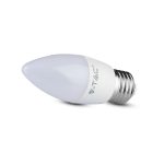 Bec LED 4.5W E27 Lumânare 3000K