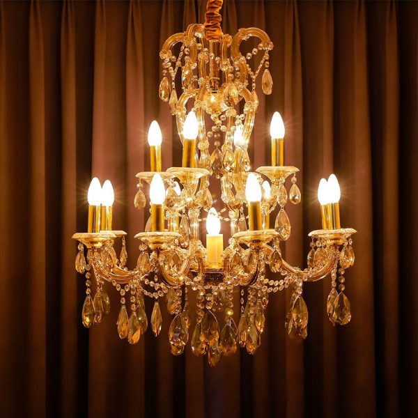 Bec LED 4W Filament E14 Lumânare Răsucit Dimabil 3000K