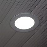 12W Mini Panel LED Rotund 3000K             