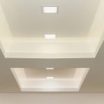 12W LED Panel Premium Downlight Pătrat 3000K           