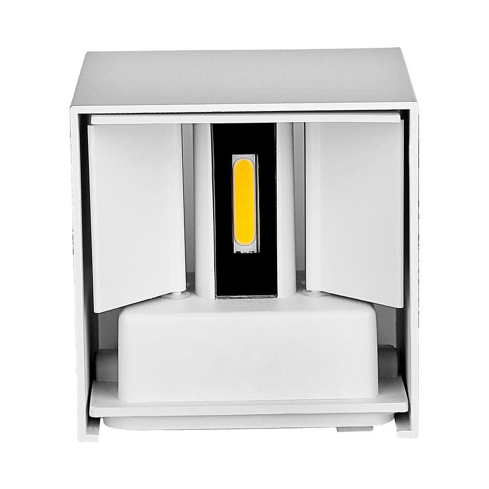 217079-2 5W Lampă de Perete Cip Bridglux Corp Alb Pătrat IP65 3000K - Image 1