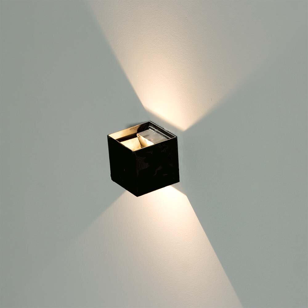 217087-3 5W LED Lampă de Perete Cip Bridgelux Corp Alb Pătrat IP65 4000K - Image 1